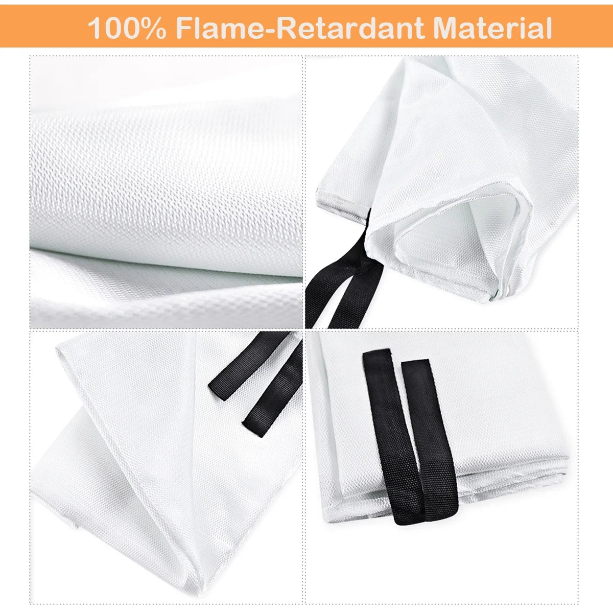 Fire Blanket 2 Pack with Gloves S340980