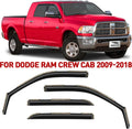 4 Pieces In-Channel Rain Guards for Trucks Crew Cab I126834