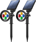 6 Pack Warm White Solar Spot Lights W191448