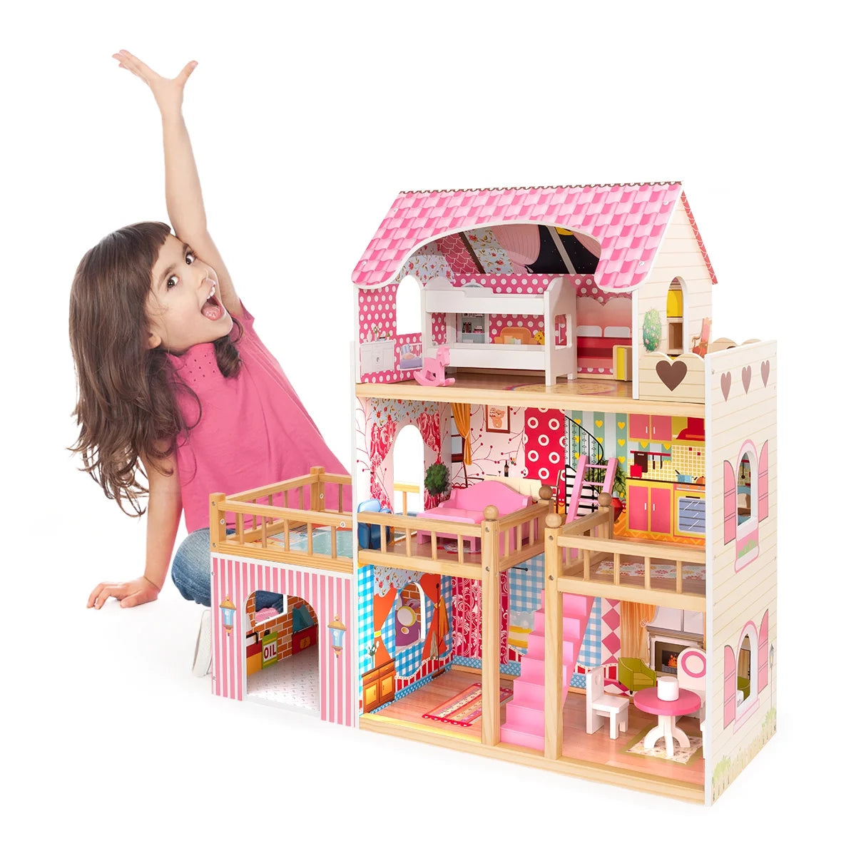 7 Pcs Furniture Dollhouse C83487