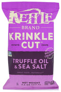 Kettle Cooked Potato Chips Truffle Oil and Sea Salt 7.5 Ounce Pack Of 12 D537