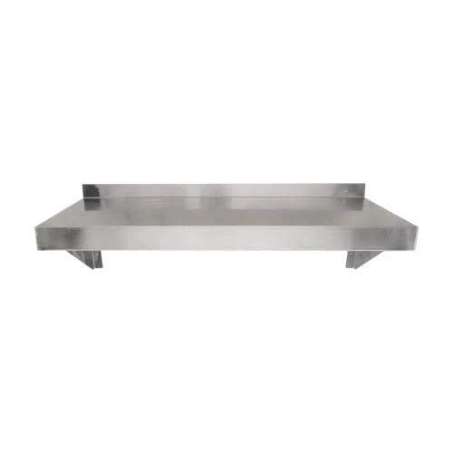 18 Gauge Stainless Steel Solid Wall Shelf M11322