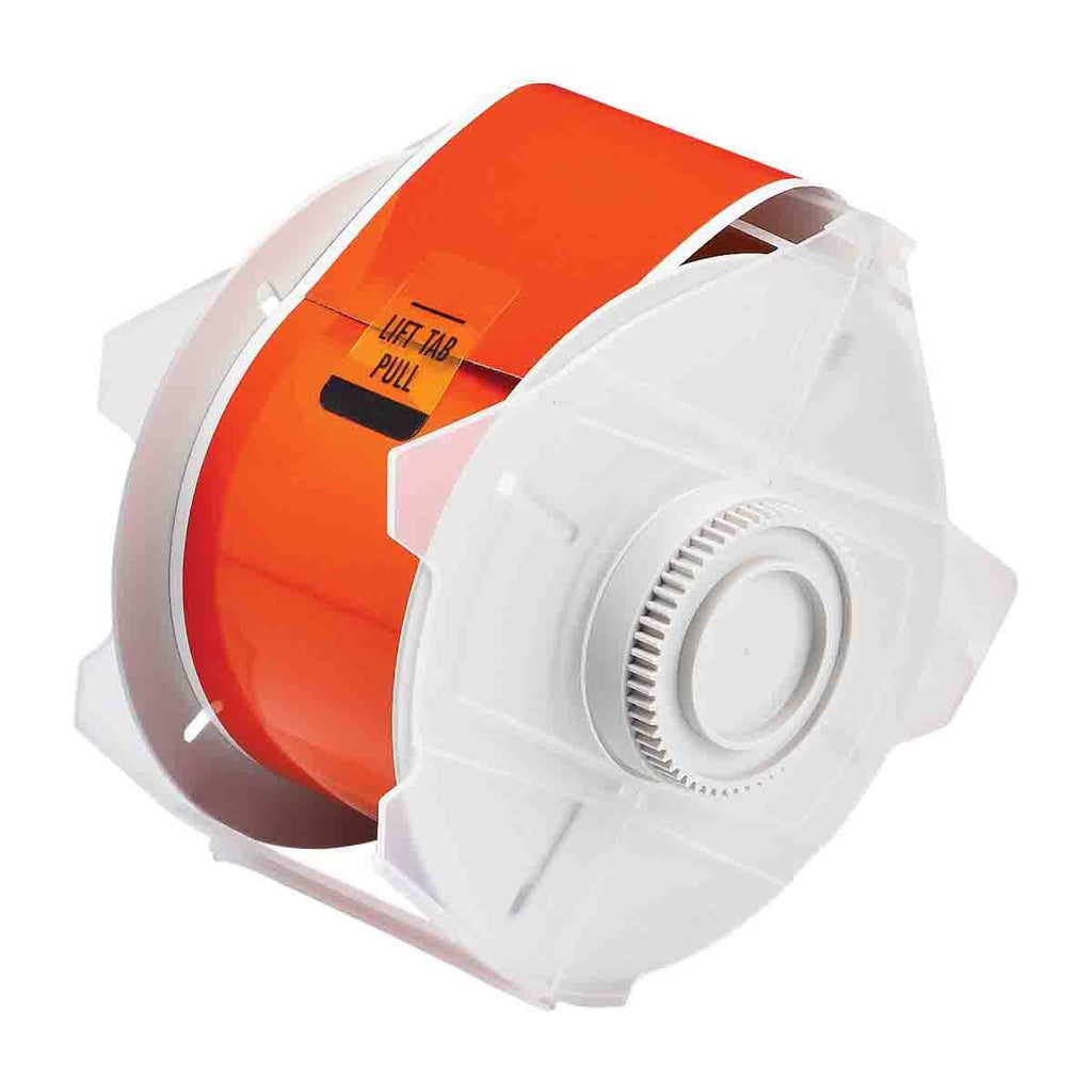 Orange 2.25x22 Reflective Label B269