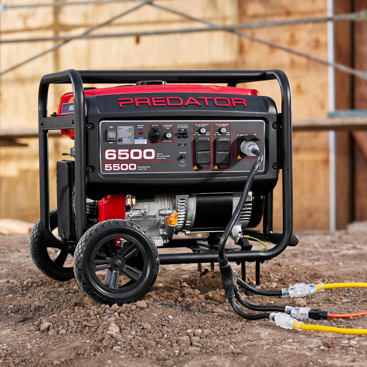 6500 Watt Gas-Powered Portable Generator H47478