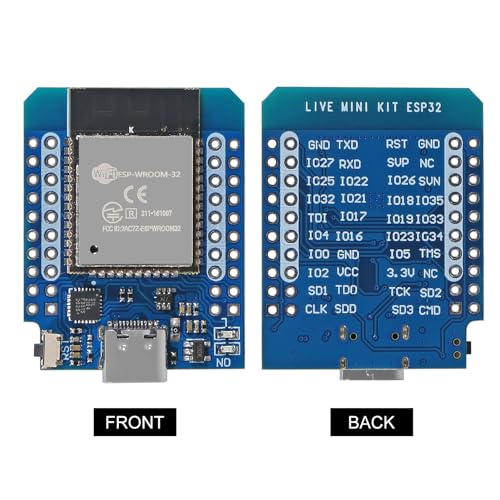 Type-C ESP32 WiFi Bluetooth Development Board 5pcs L753