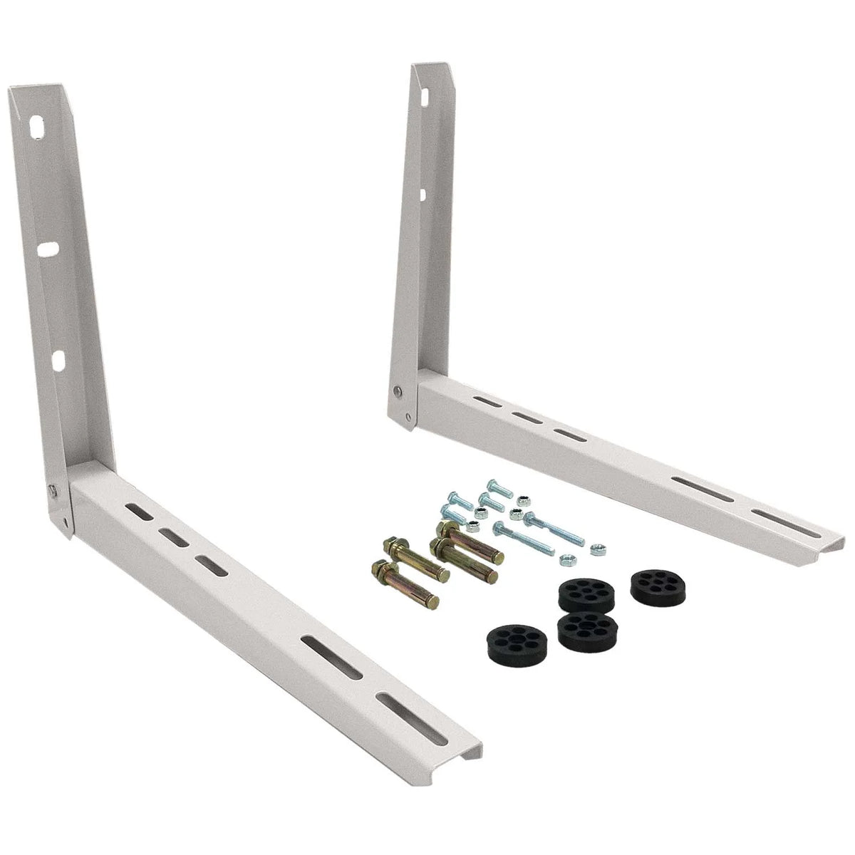 2-Zone Mini Split Air Conditioner Heat Pump System with 15 ft. Installation Kit and Wall Bracket B54091