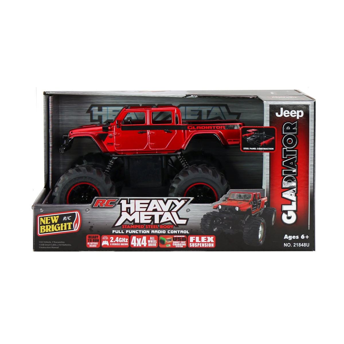 1:18 RC Battery Jeep Gladiator Truck N2779