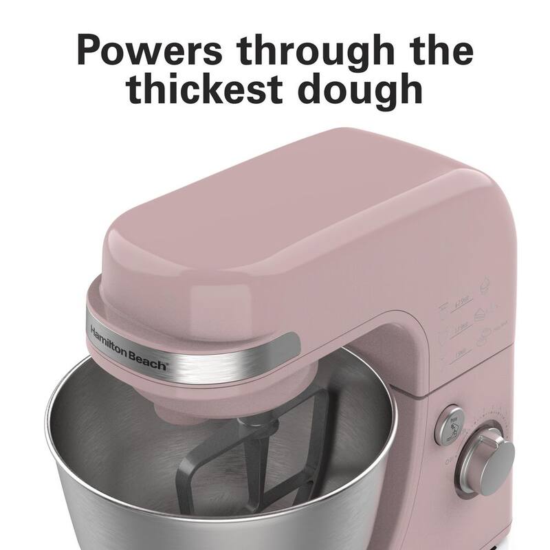 4 Quart 7-Speed Rose Stand Mixer Q1397