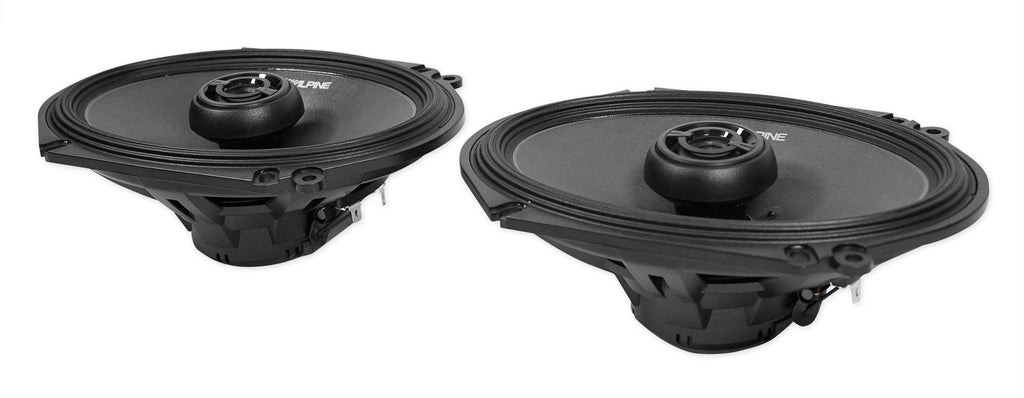6x22X8x22 2-Way Car Speakers F484