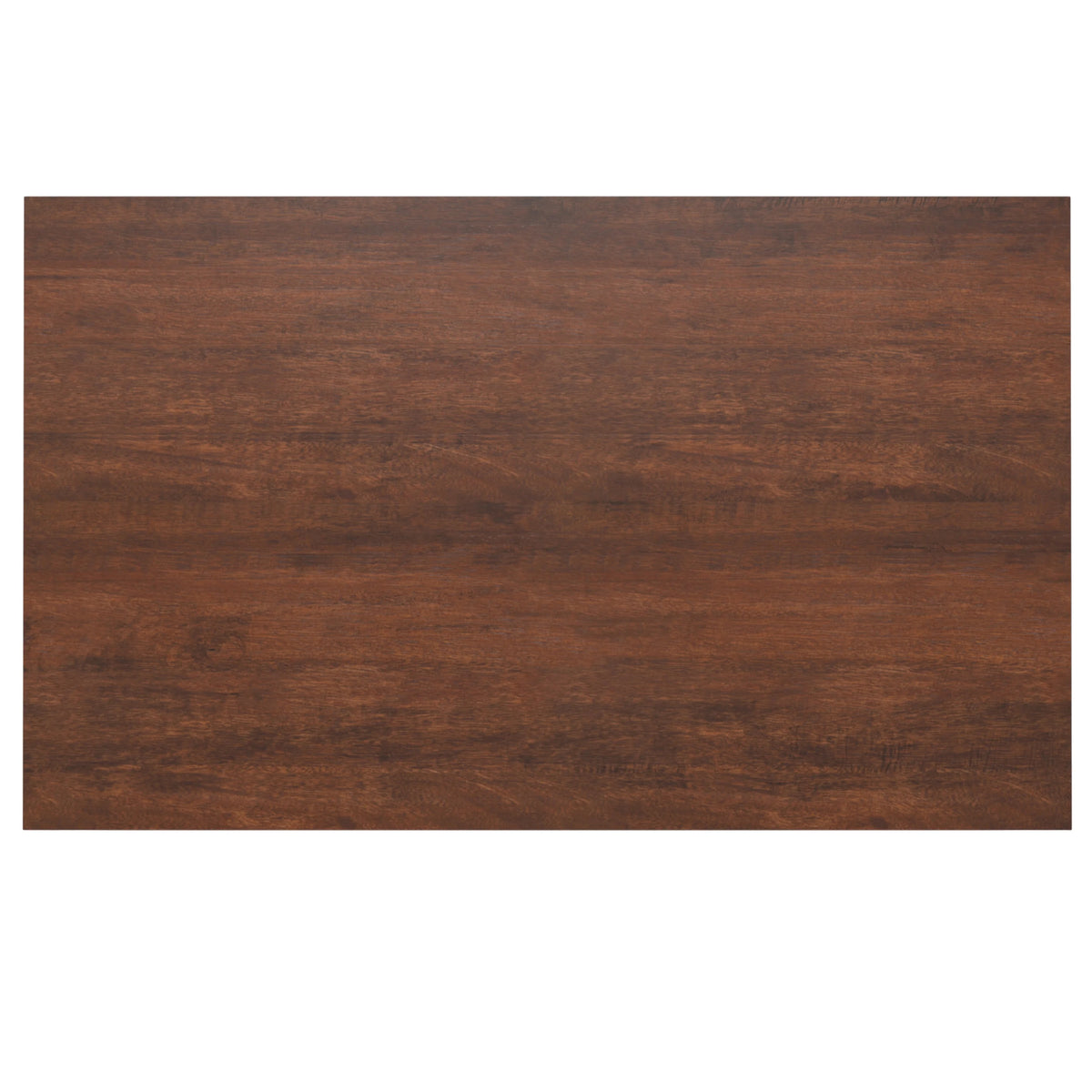 Solid Mango Wood and Metal 66 inch x 40 inch Rectangle Dining Table C483