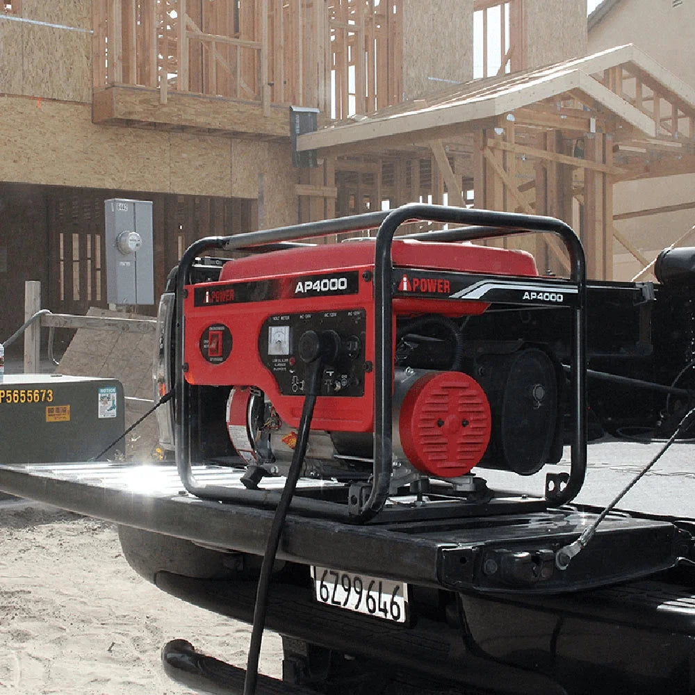 4000W Gasoline Generator With Wheel Kit A6287