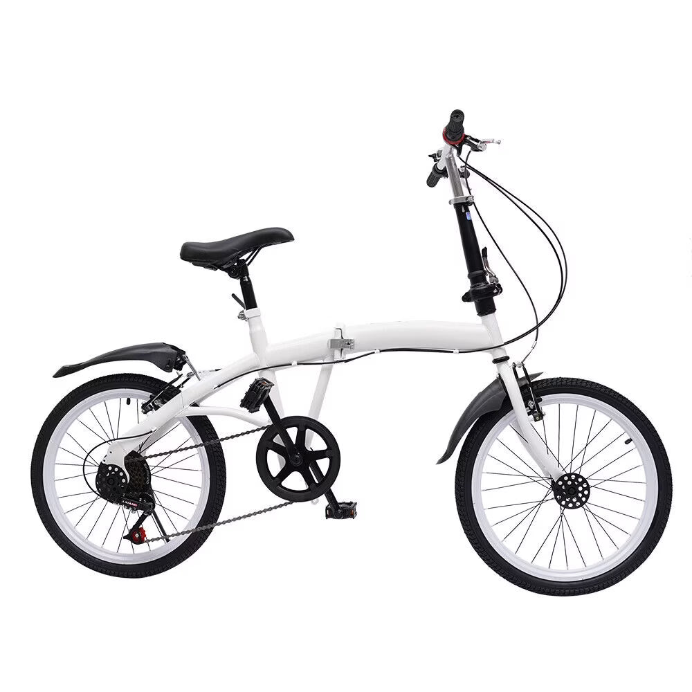20-inch Folding Bike 7 Speed Double V Brake Carbon Steel A638041