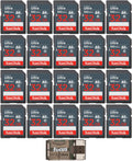 32GB SDHC UHS-I Memory Card (20-Pack) with Card Reader Z951