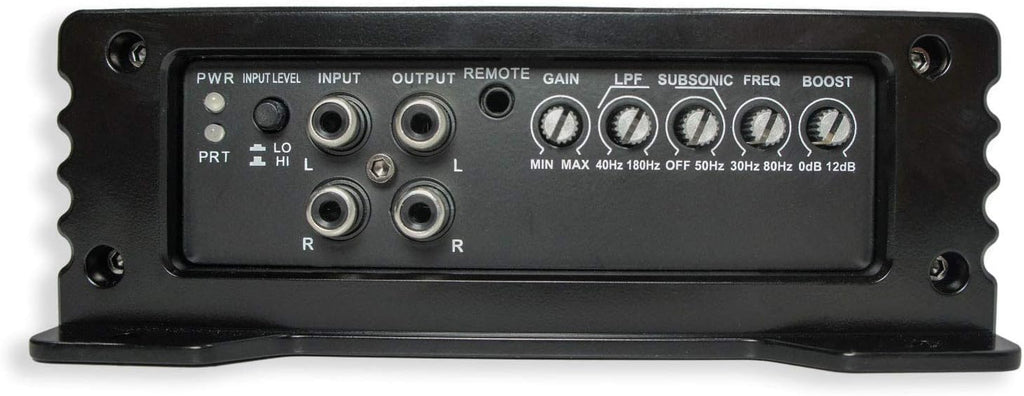 Dual 12 Sub Box Subwoofer Enclosure & 1600W Amplifier C8812