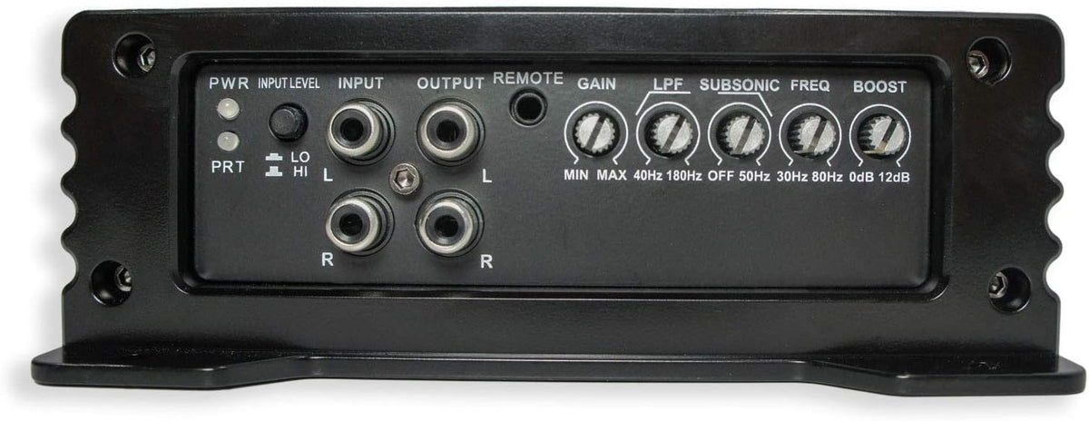 Dual 12 Sub Box Subwoofer Enclosure & 1600W Amplifier C8812