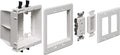 Non-Metallic Plastic Recessed TV Box Kit, 2 Gangs X28955