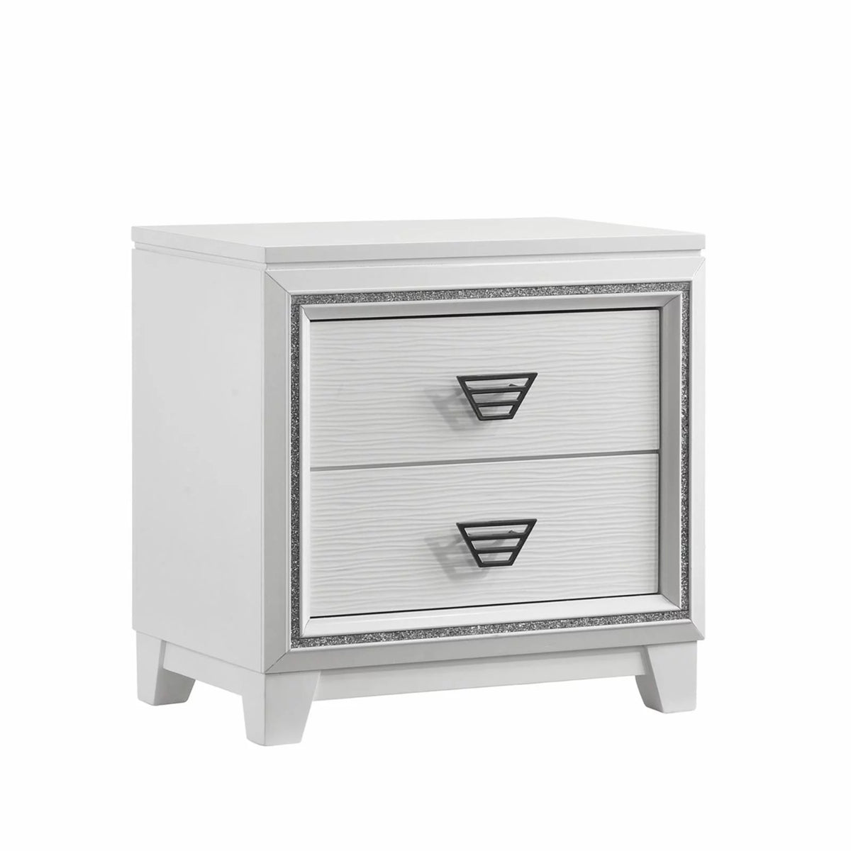 White Nightstand S86286