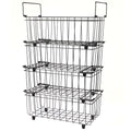 4 Pack Stackable Freezer Organizer Bins with Handles V52081