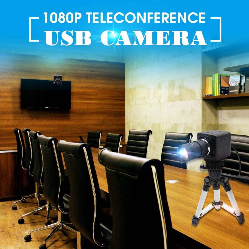 2MP USB Webcam with 5-50mm Varifocal Lens, Pack of 2 E45362