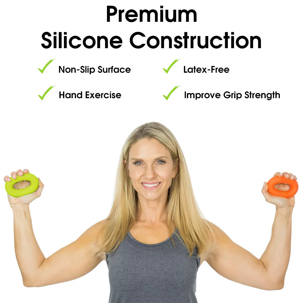 Hand Grip Strengthener Finger Exerciser Set of 6 D780