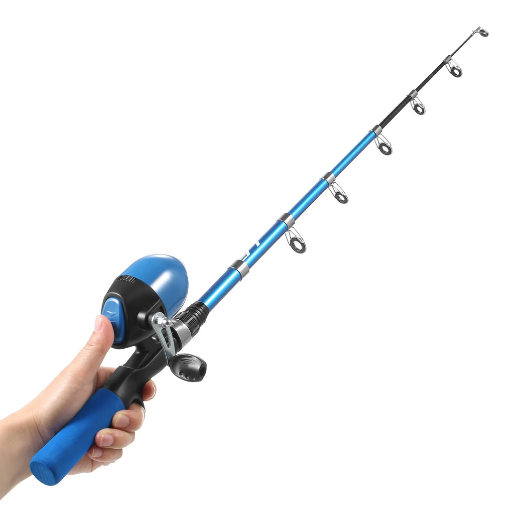 Portable Telescopic Fishing Rod and Reel Combo Starter Kit P124476