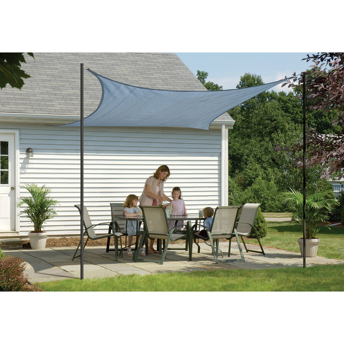 12 ft Square Sun Shade Sail T653