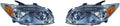 Headlight Assembly Pair Black Housing Z275277
