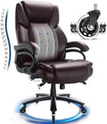 Big and Tall 500lbs Adjustable Lumbar High Back Executive Office Chair X8912