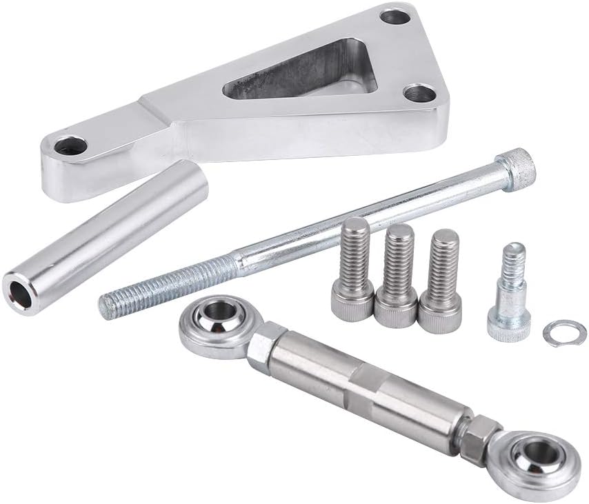 Polished Aluminum Alloy Alternator Bracket Kit, Pack of 2 B1659