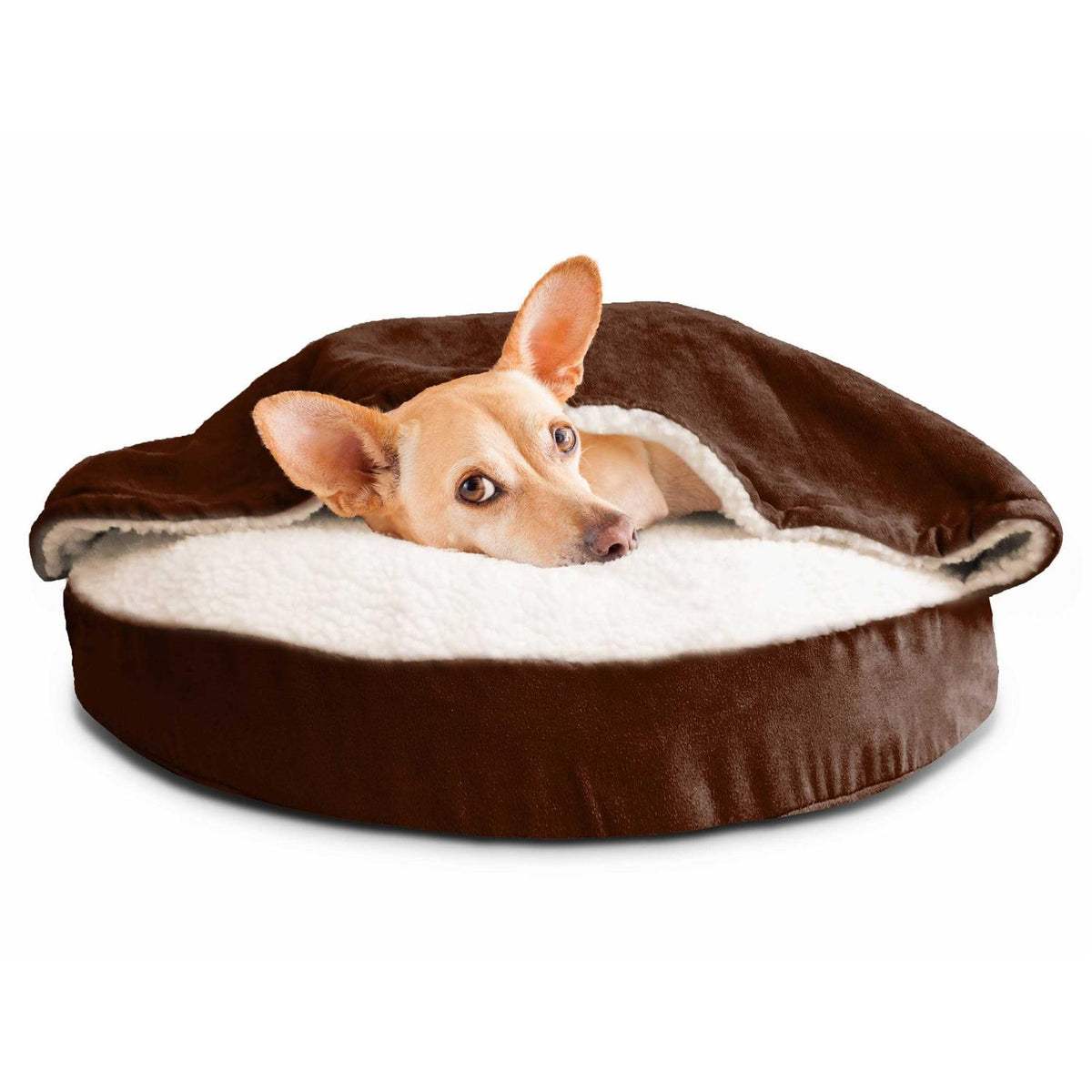 Faux Sheepskin Orthopedic Pet Dog Bed O5010
