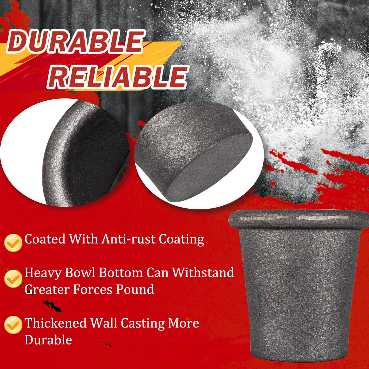 Cast Iron Mortar Pestle Set Q943622