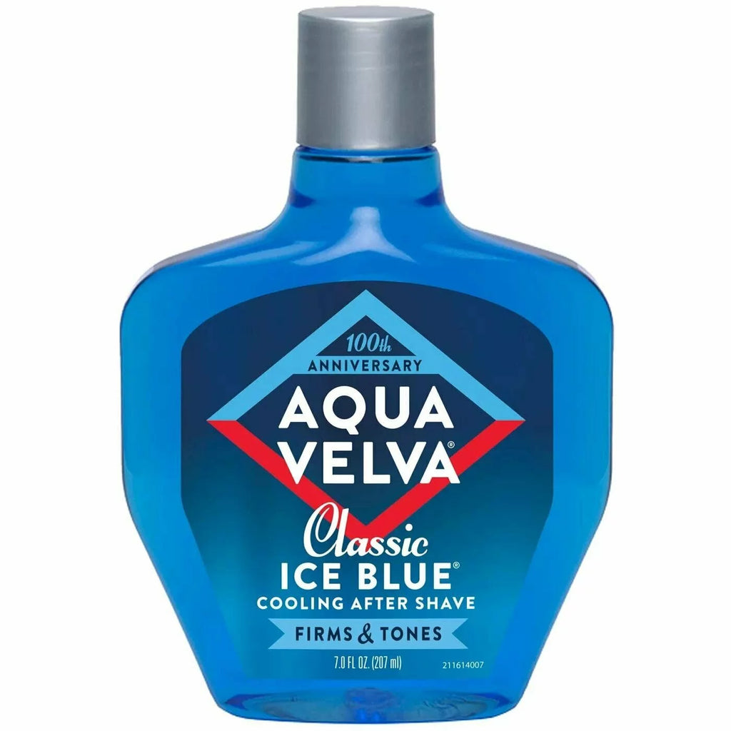 After Shave Classic Ice Blue Scent 7 Oz 4-Pack E54893