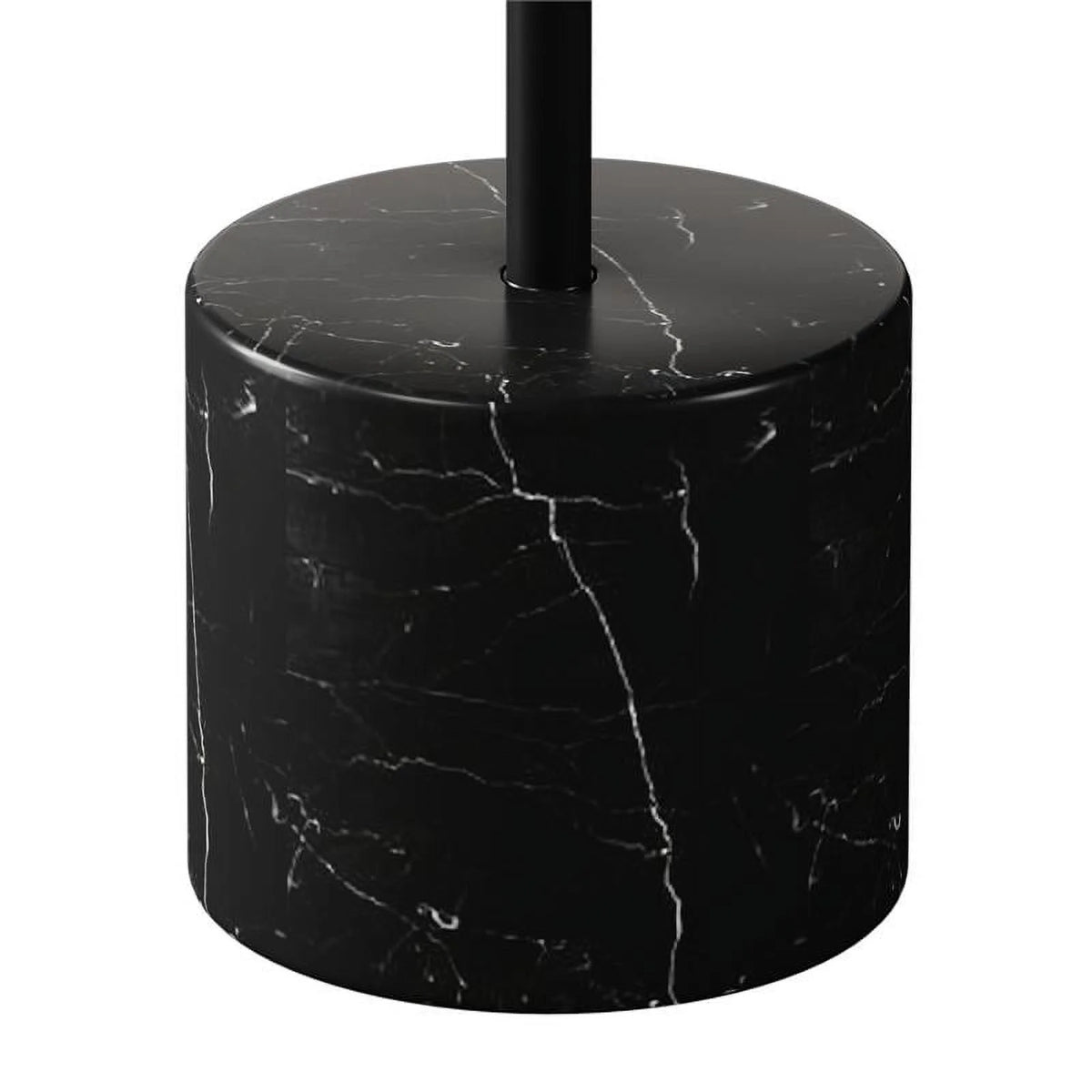 Black Marble and Metal Coffee Table I7139
