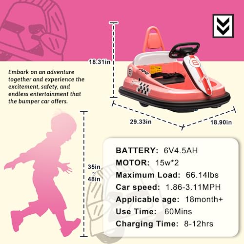 6V Electric Ride on Car with Remote Control (Black) D777908