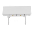 12 Desk Wooden Miniature Table Dollhouse Furniture Q2625