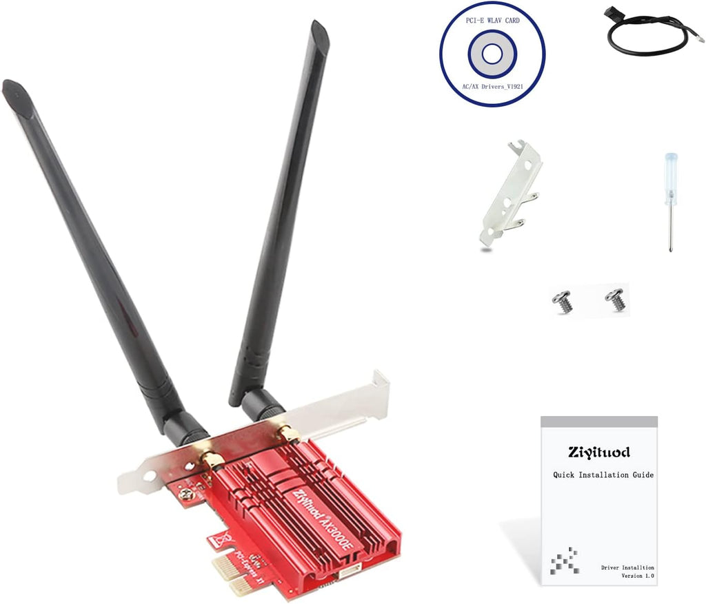 WiFi 6E PCI-E Bluetooth 5.2 WLAN WiFi Receiver B260526