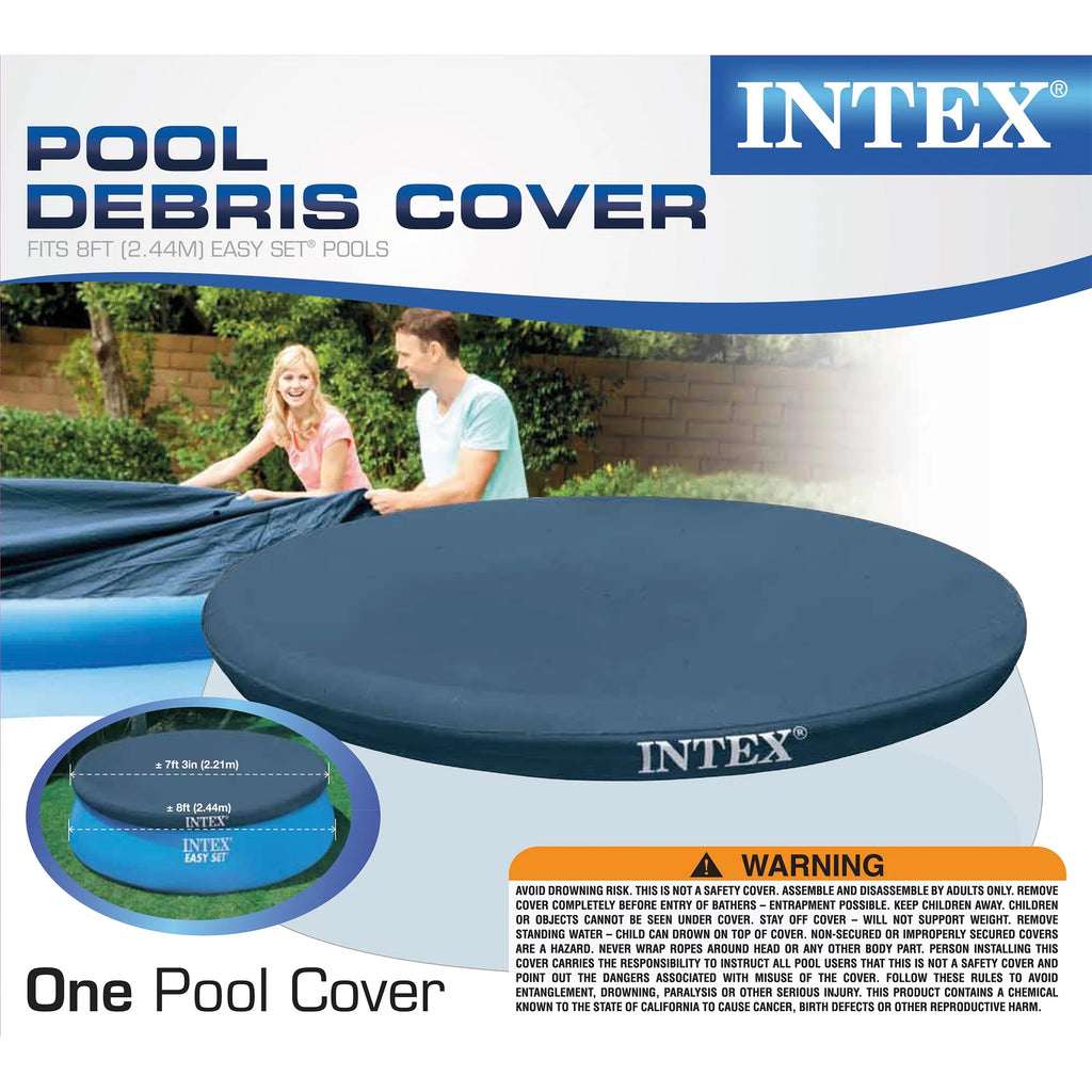 Inflatable Round Swimming Pool & Cover Z593