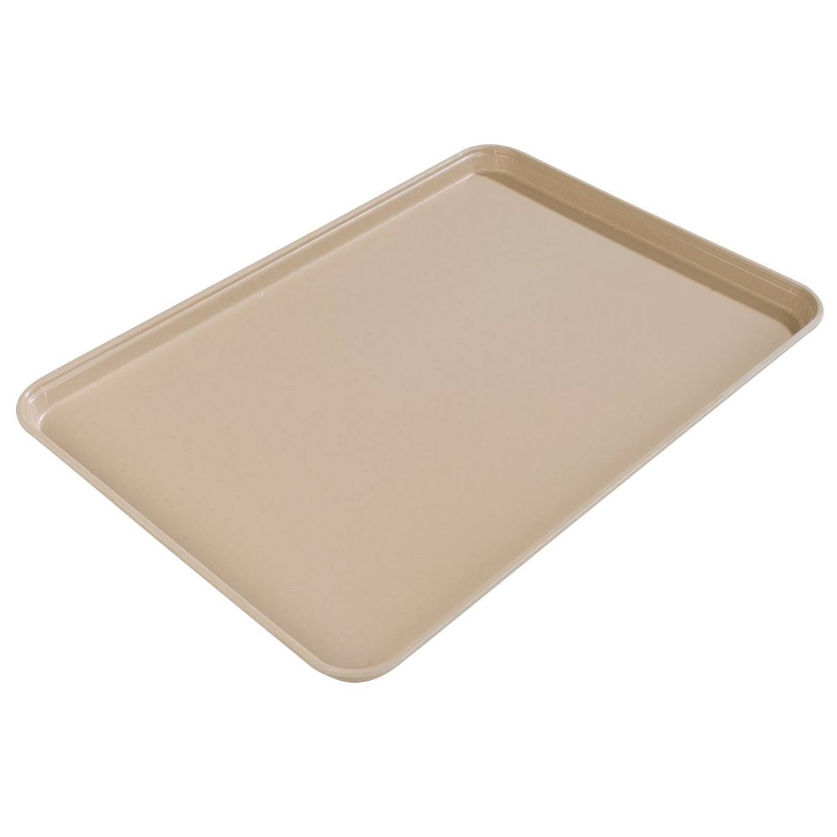 Almond Fiberglass Cafeteria Tray J233953
