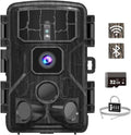 4K 30MP WiFi Bluetooth Trail Camera with Night Vision Motion Activated Waterproof E6005