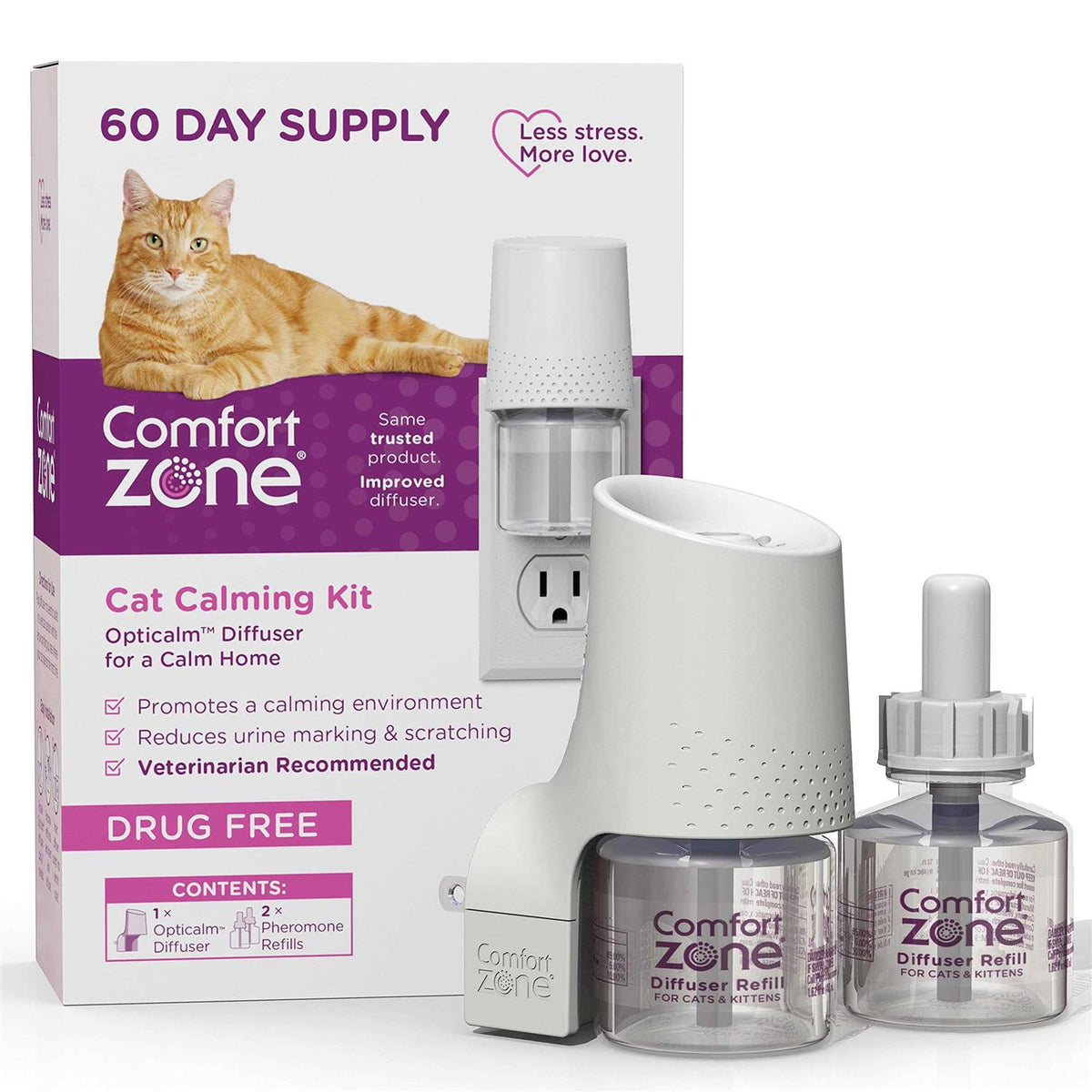 Cat Calming Diffuser & Supply Kit L925