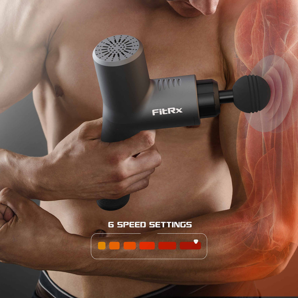 Handheld Percussion Massage Gun with Attachments Z901