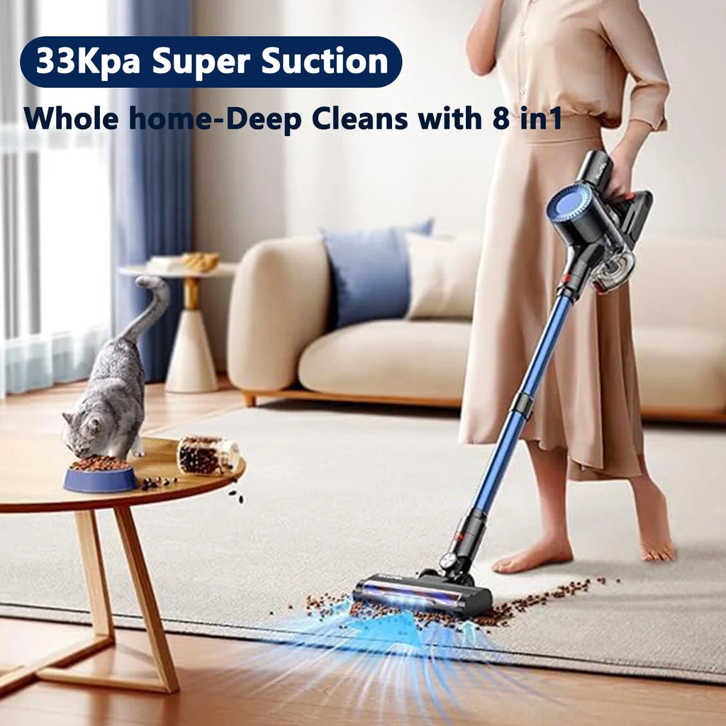 Cordless Vacuum Cleaner 33Kpa 400W Lightweight Stick J157305