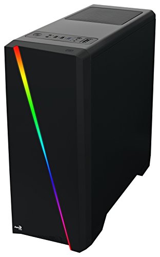 Black Mid Tower with Acrylic Side Window J393456