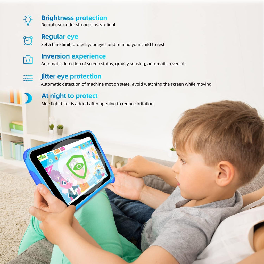 7 inch Kids Tablet Android 11 32GB 2GB RAM Blue Pack of 2 T519