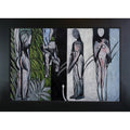 Hand Painted Framed Oil Reproduction on Canvas Y873