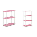 Dark Cherry 3-Tier Multipurpose Shelf O418810