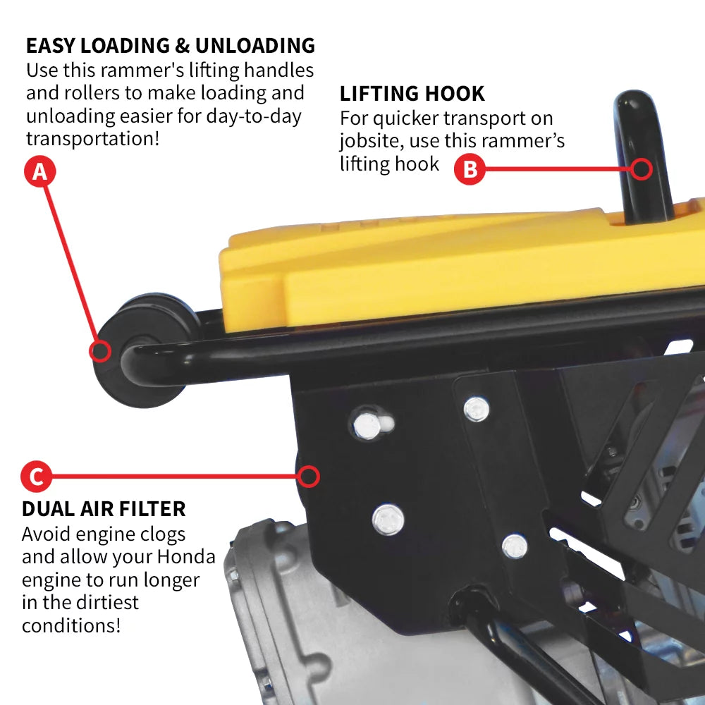 3.6 HP Honda Vibratory Rammer Tamper L2015