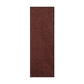 Chocolate Plush Solid Color Runner Rug O583