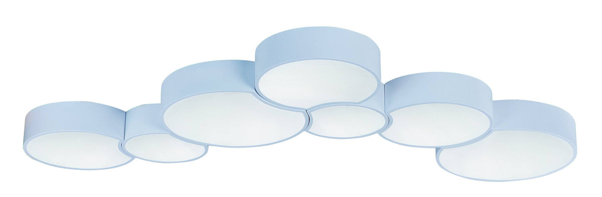 Matte White LED Flush Mount P575467