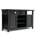 Black TV Media Stand Q19036